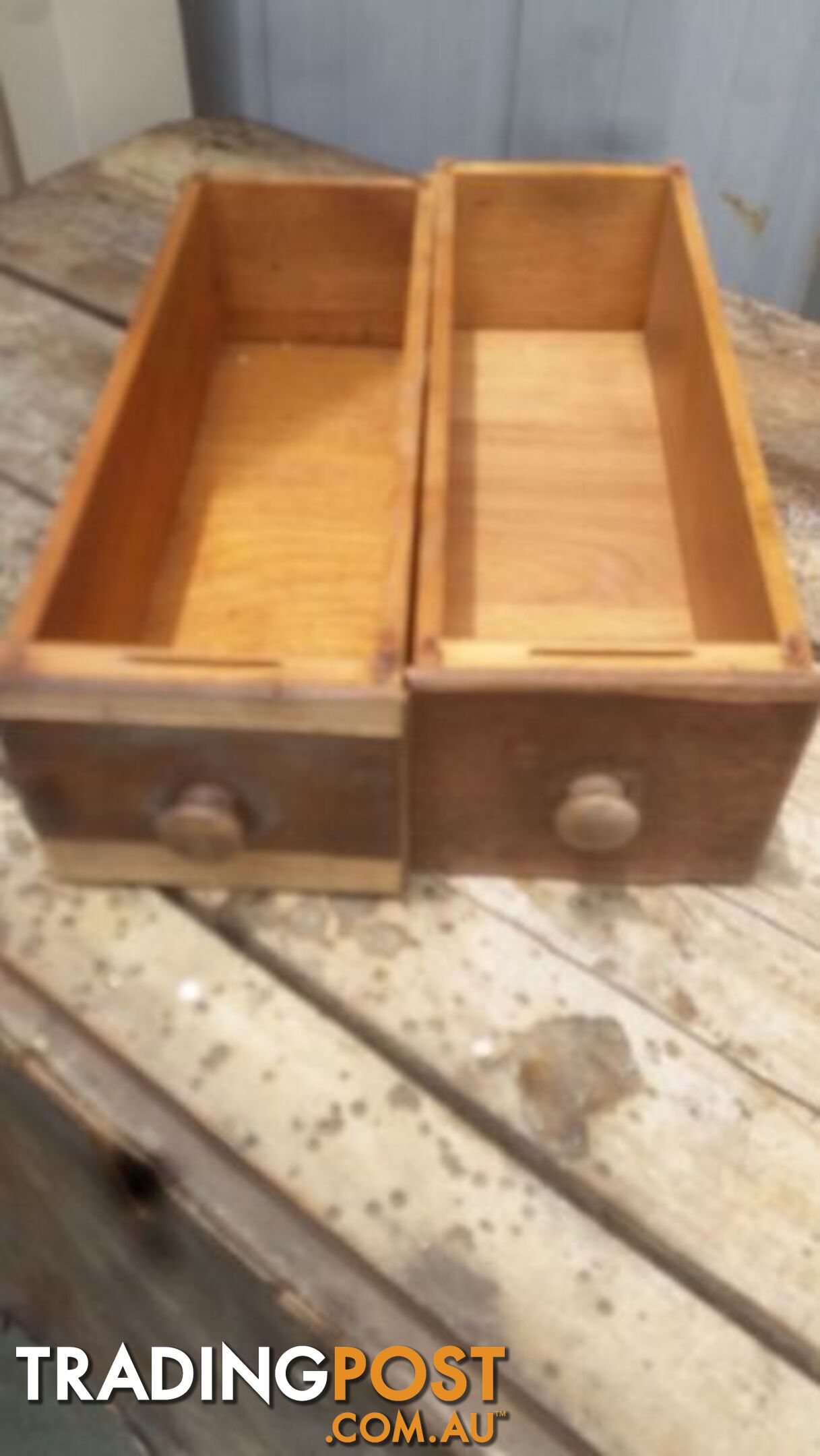 2 x SEWING MACHINE DRAWERS