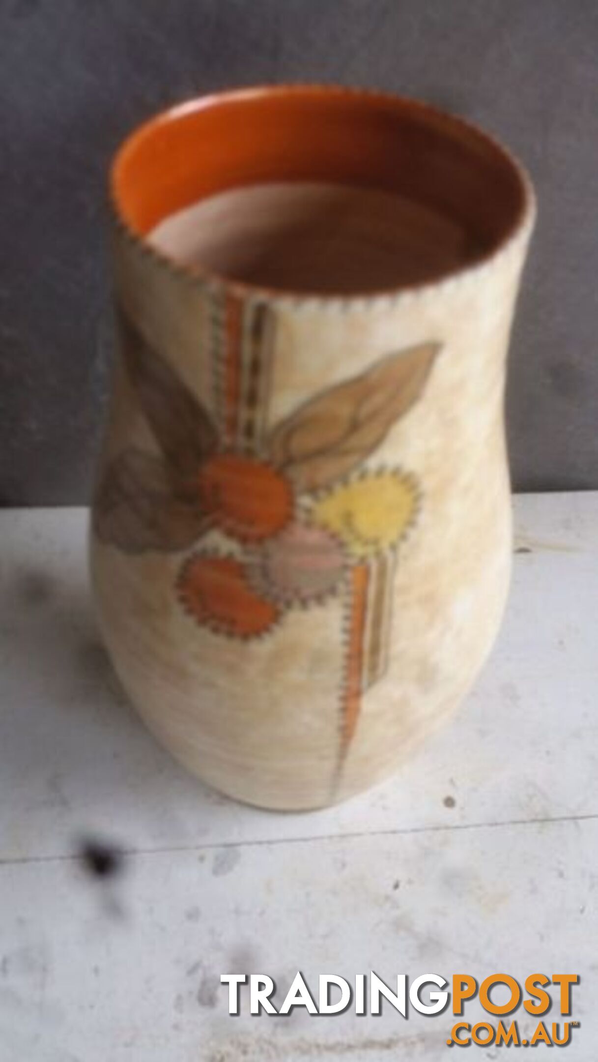 VINTAGE POTTERY VASE ENGLAND