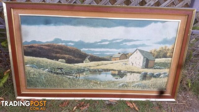 FRAMED PRINT LANDSCAPE