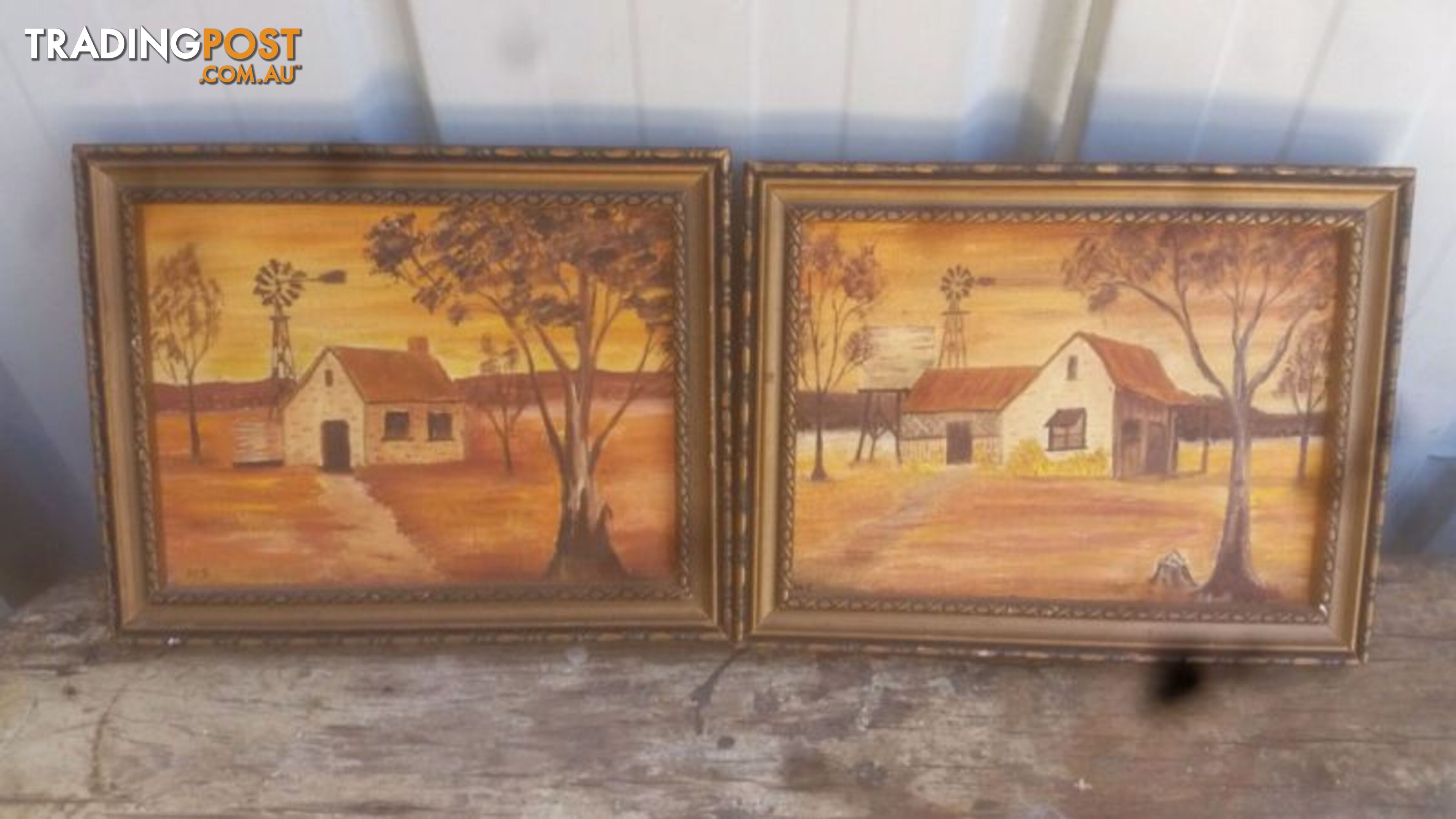 3 x ORIGINAL PAINTINGS