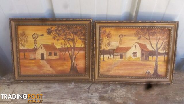 3 x ORIGINAL PAINTINGS