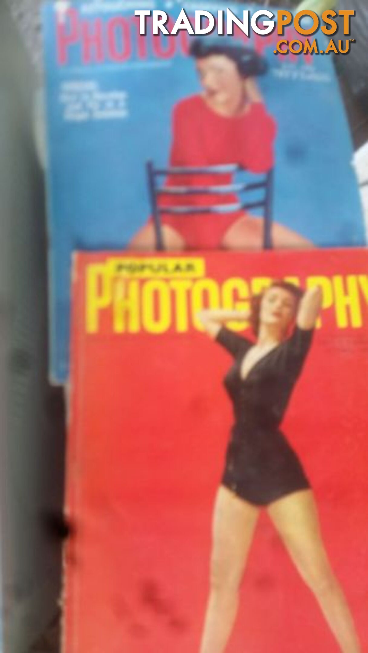 4 x PHOTO MAGS 1950S