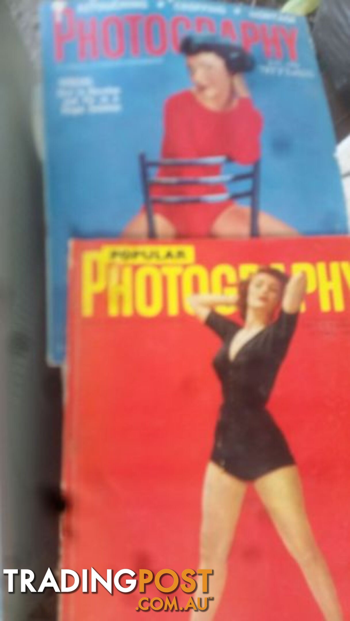 4 x PHOTO MAGS 1950S