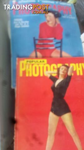 4 x PHOTO MAGS 1950S