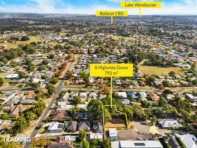 8 Highvista Grove BALLARAT EAST VIC 3350
