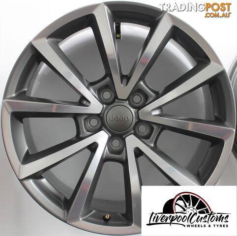 4x Alloy Wheels 20 inch Genuine Jeep Trackhawk SRT OEM Rims 0560