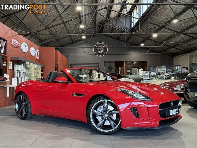 2013 JAGUAR F TYPE ZP EDITION X152 MY14 CONVERTIBLE