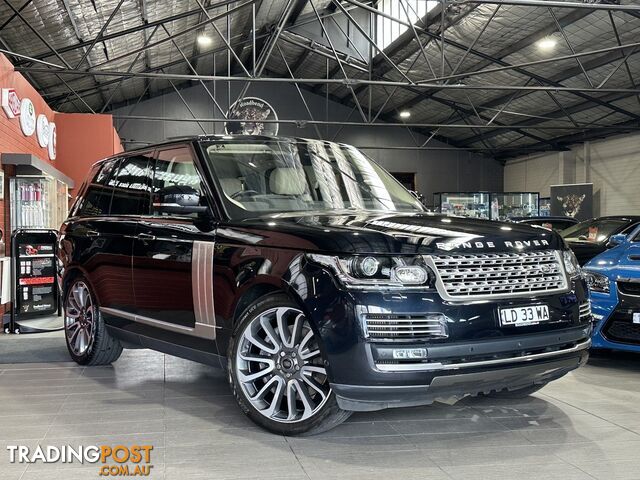 2017 LAND ROVER RANGE ROVER  L405 17MY SDV8 AUTOBIOGRAPHY AUTOMATIC WAGON