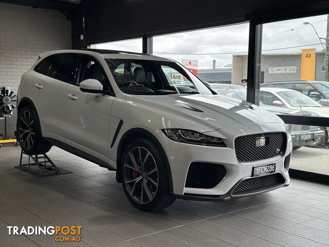 2020 JAGUAR F-PACE  X761 20MY SVR AUTOMATIC WAGON