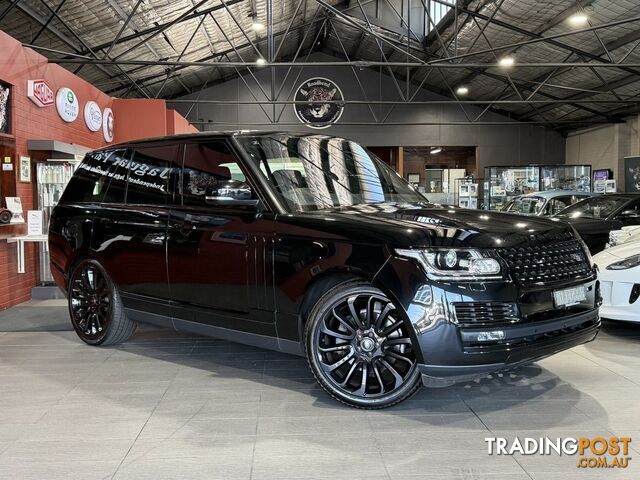 2016 LAND ROVER RANGE ROVER TDV6 VOGUE L405 MY16.5 4X4 DUAL RANGE SUV