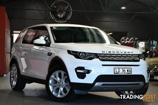 2016 LAND ROVER DISCOVERY SPORT  L550 17MY TD4 150 HSE AUTOMATIC WAGON