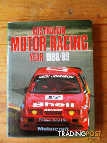 Australian Motor Racing Year 1988/89 Exc/Mint Cond-Woodcroft