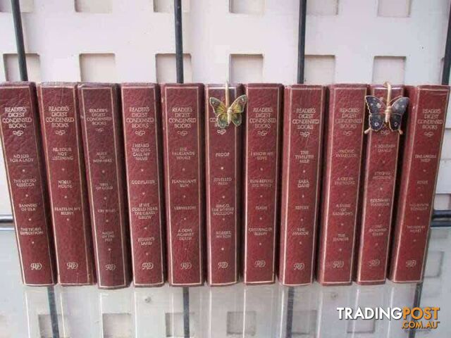 Readers Digest Condensed Books Qty 11 Excellent Cond-Woodcroft