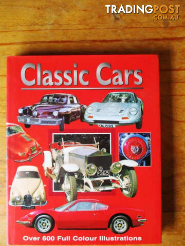 Classic Cars By Roger Hicks 1996 Mint Condition -Woodcroft