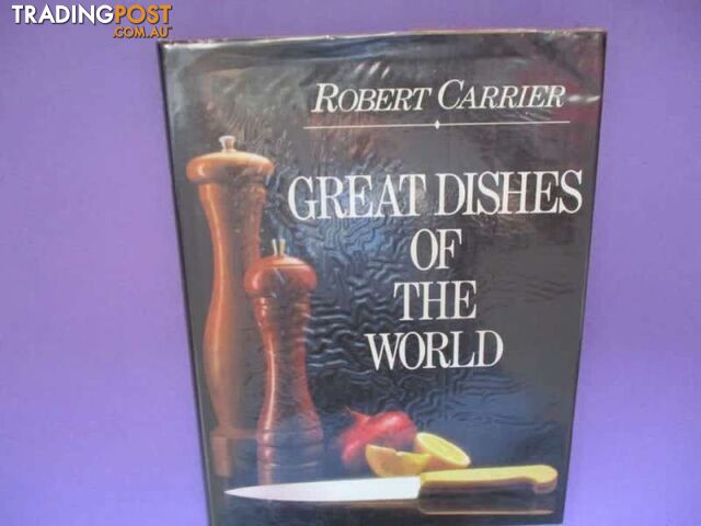 Robert Carrier Great Dishes Of The World Pristine Cond.-Woodcroft