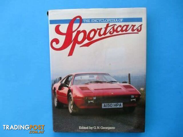 The Encyclopedia Of Sportscars By GN Georgano 192 Pages-Woodcroft