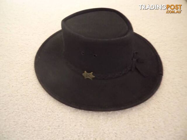 BC HAT GENUINE STEERHIDE HAND MADE SIZE: SMALL