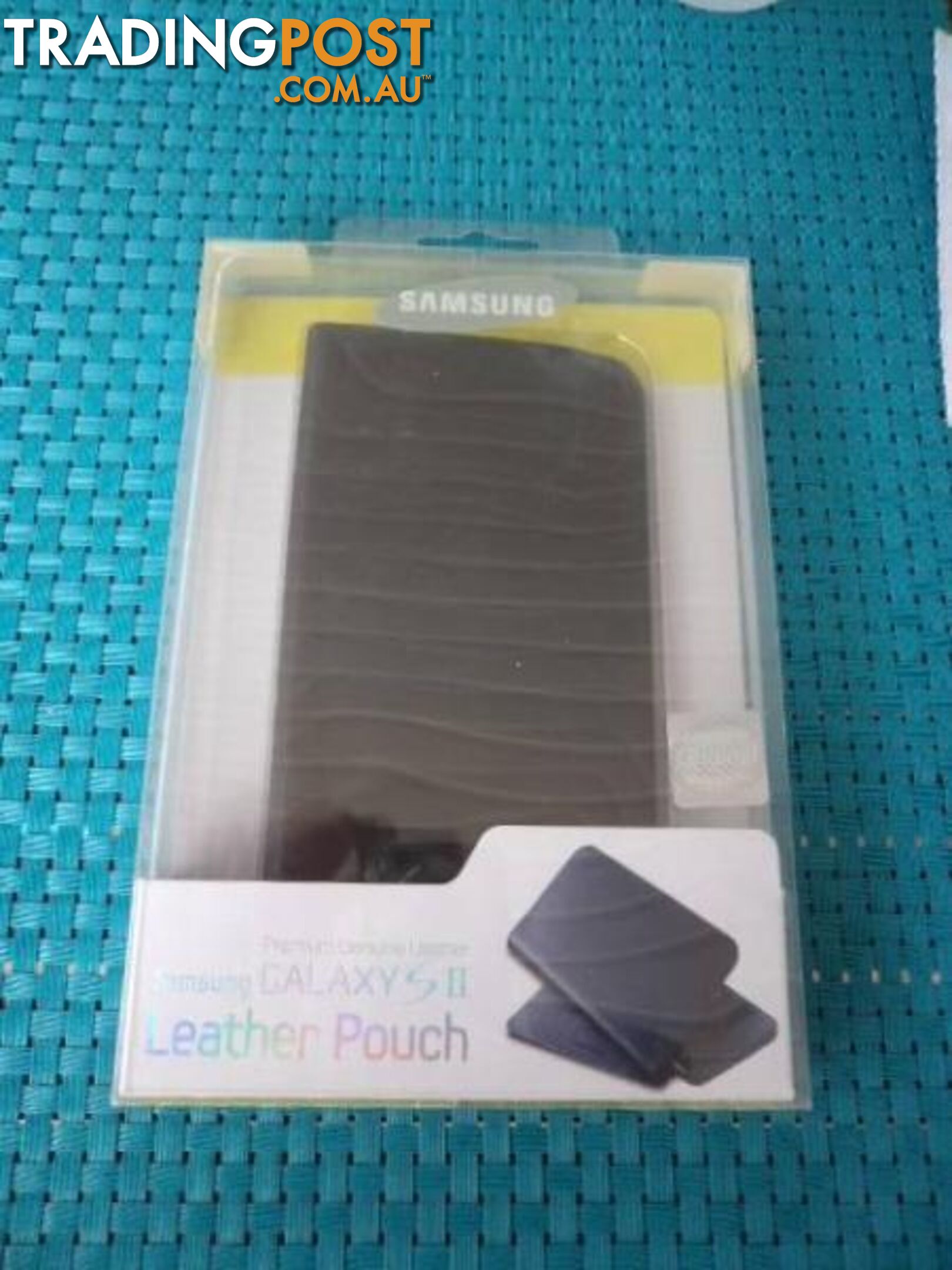 SAMSUNG GALAXY S2 PREMIUM GENUINE LEATHER POUCH/CASE NEW $10