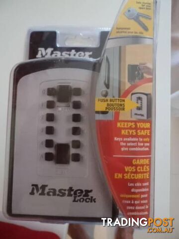 MASTERLOCK KEY SAFE [IDEAL FOR BEACH/HOME] NEW $50