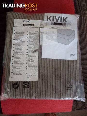 IKEA KIVIK FOOTSTOOL COVER NEW STILL WRAPPED $45