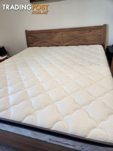 King size Sweden style bed and mattress