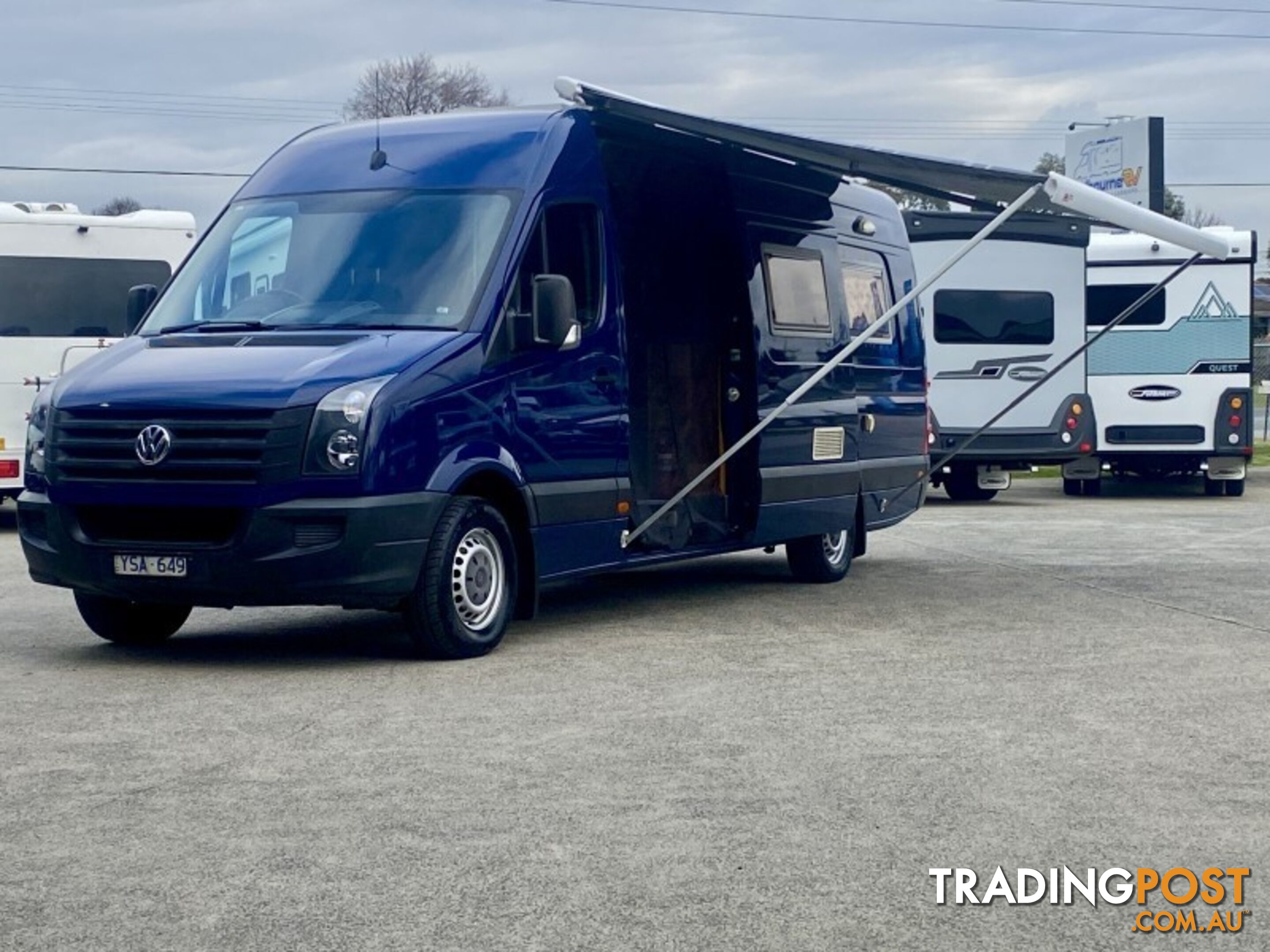 SOLD  2012 VW CRAFTER HIGH ROOF LWB CAMPERVAN