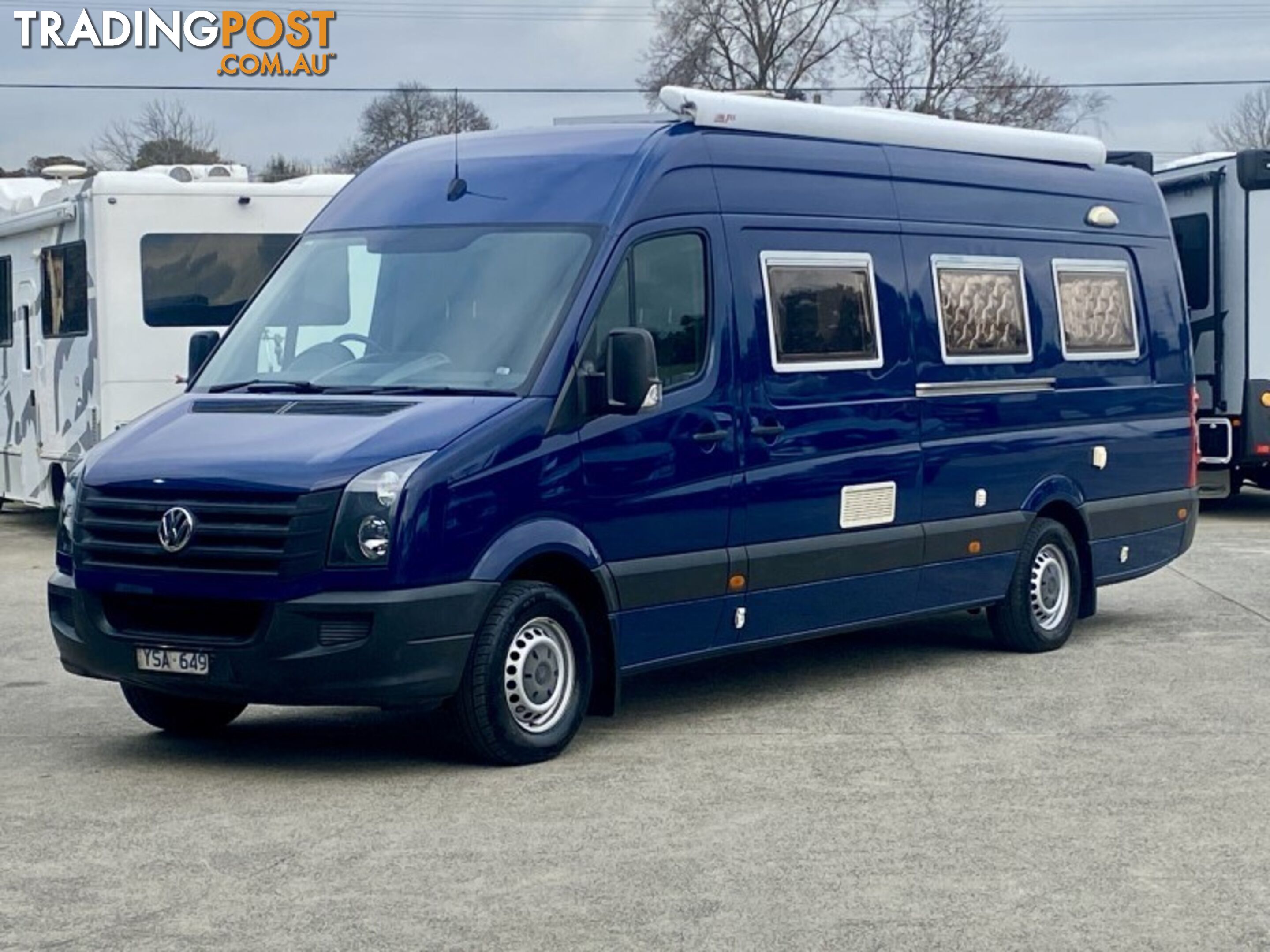 SOLD  2012 VW CRAFTER HIGH ROOF LWB CAMPERVAN