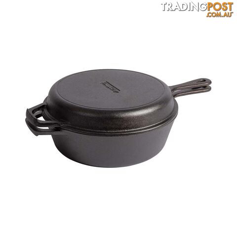 Campfire Cast Iron Quart Combo Cooker