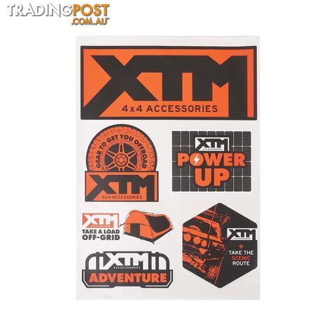 XTM 4WD Sticker Pack