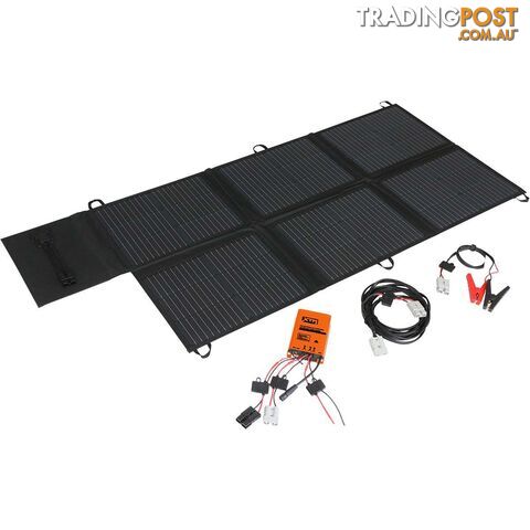 XTM 120W Folding Solar Blanket Kit