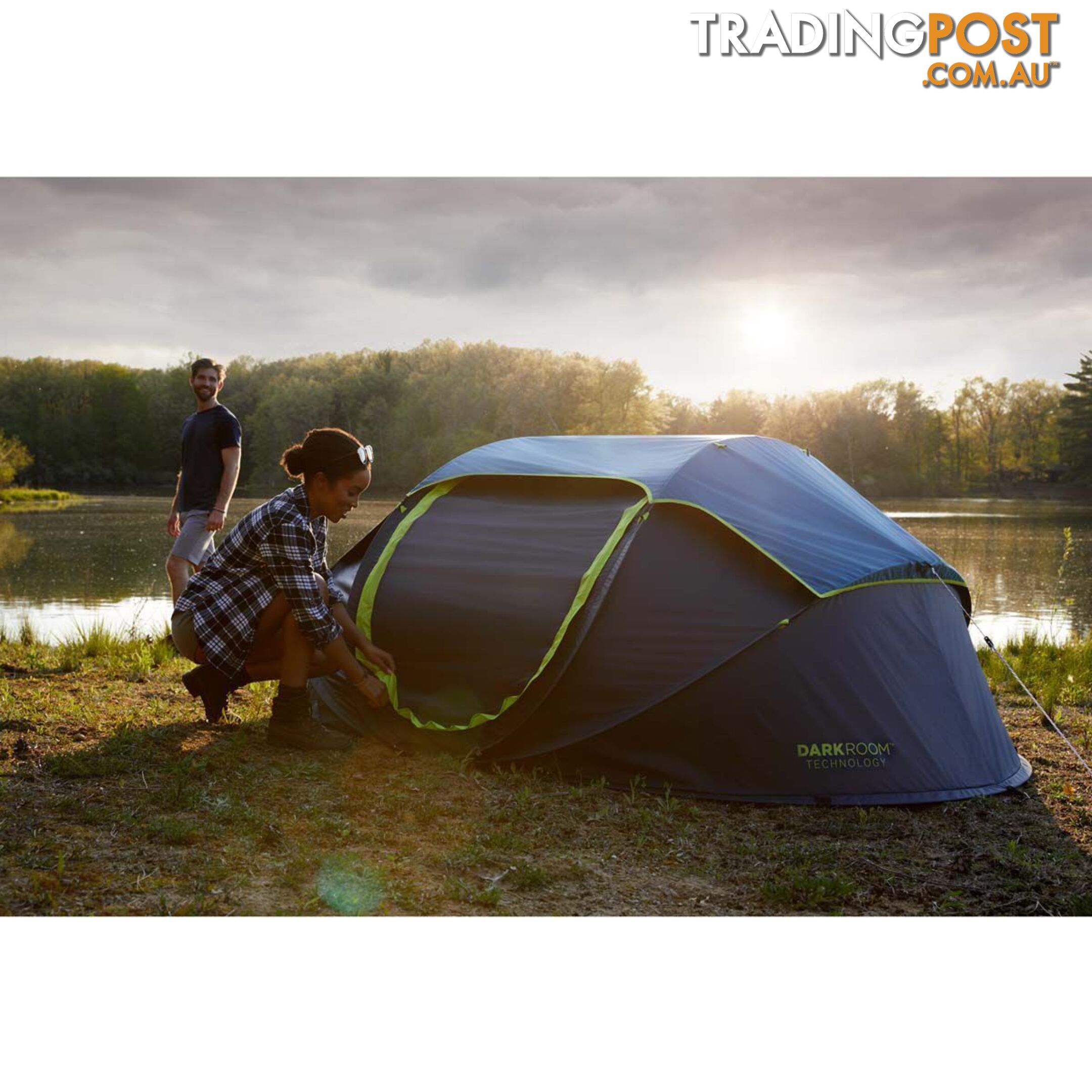 Coleman Darkroom Pop Up Tent 4 Person