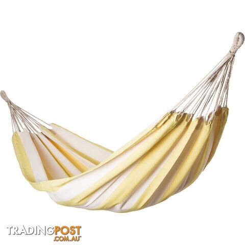 Wanderer Yellow Stripe Single Hammock