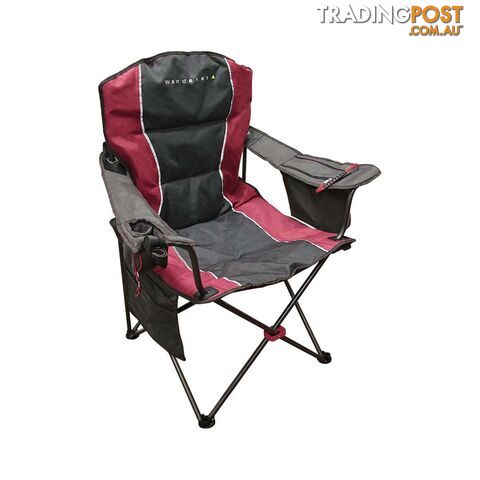 Wanderer Premium Cooler Arm Chair with Wine Holder 120kg