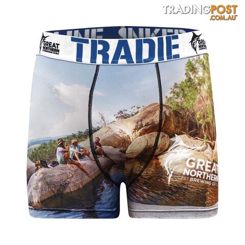 Tradie x Great Northern Brewing Co. Men's Emerald Creek Trunks
