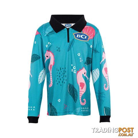 BCF Kidsâ Seahorse Sublimated Polo