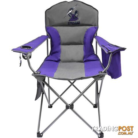 NRL Melbourne Storm Camp Chair 130kg