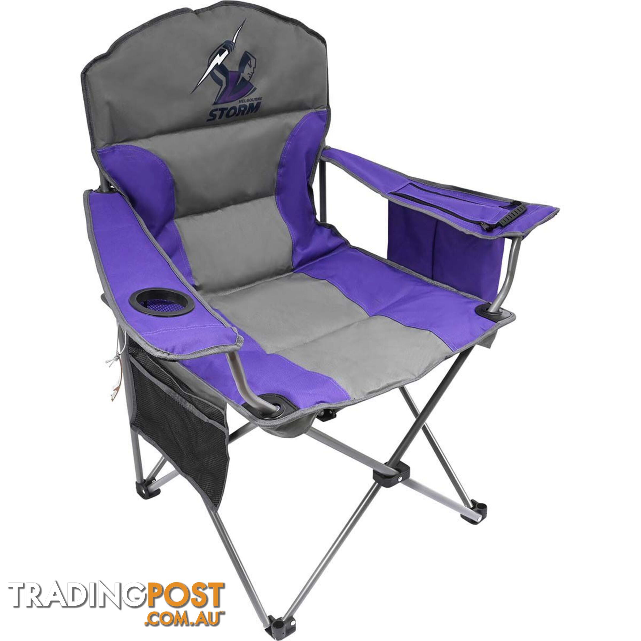 NRL Melbourne Storm Camp Chair 130kg