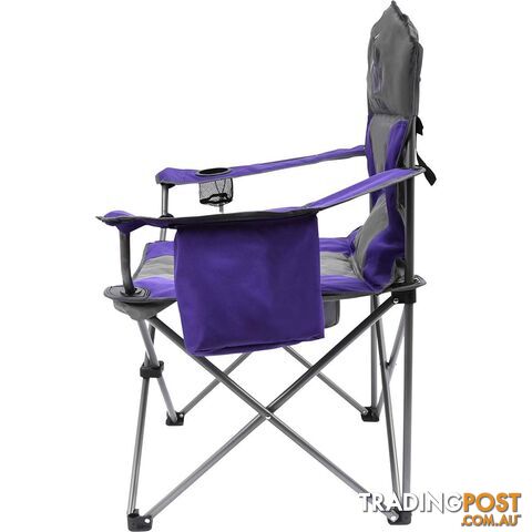 NRL Melbourne Storm Camp Chair 130kg