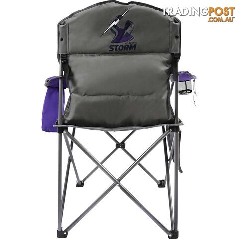 NRL Melbourne Storm Camp Chair 130kg