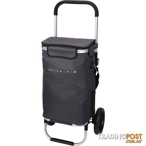 Wanderer Shopping Trolley Charcoal