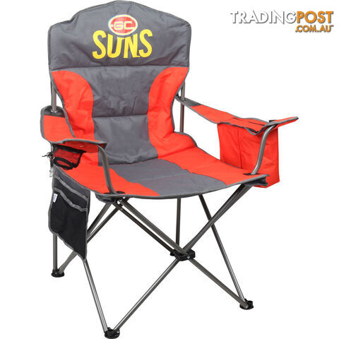 AFL Gold Coast Suns Cooler Arm Chair 130kg