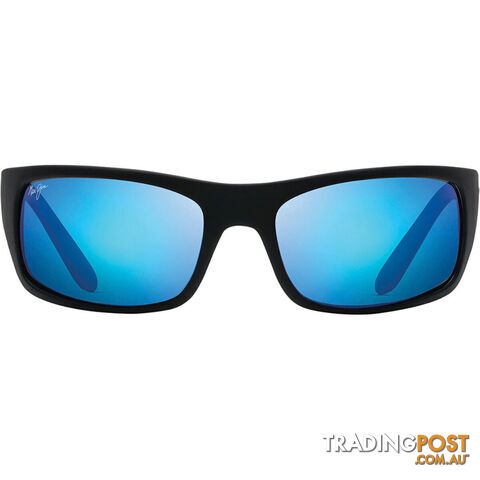 Maui Jim Men's Peahi Sunglasses with Blue Lens