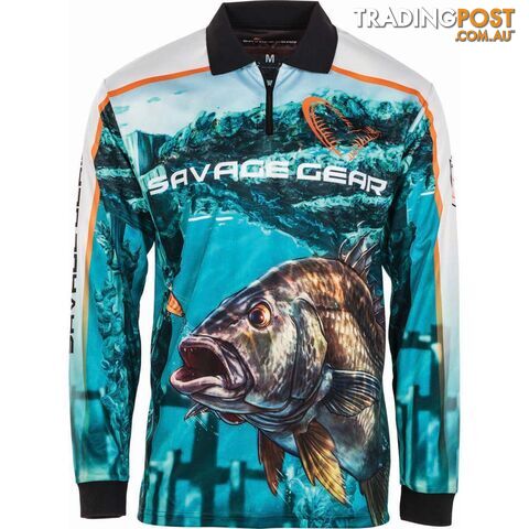 Savage Gear Men's Bream Sublimated Polo