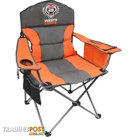 NRL Wests Tigers Camp Chair 130kg