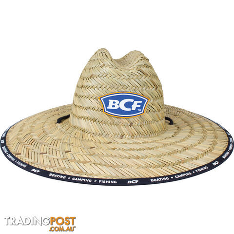 BCF Unisex Brand Straw Hat