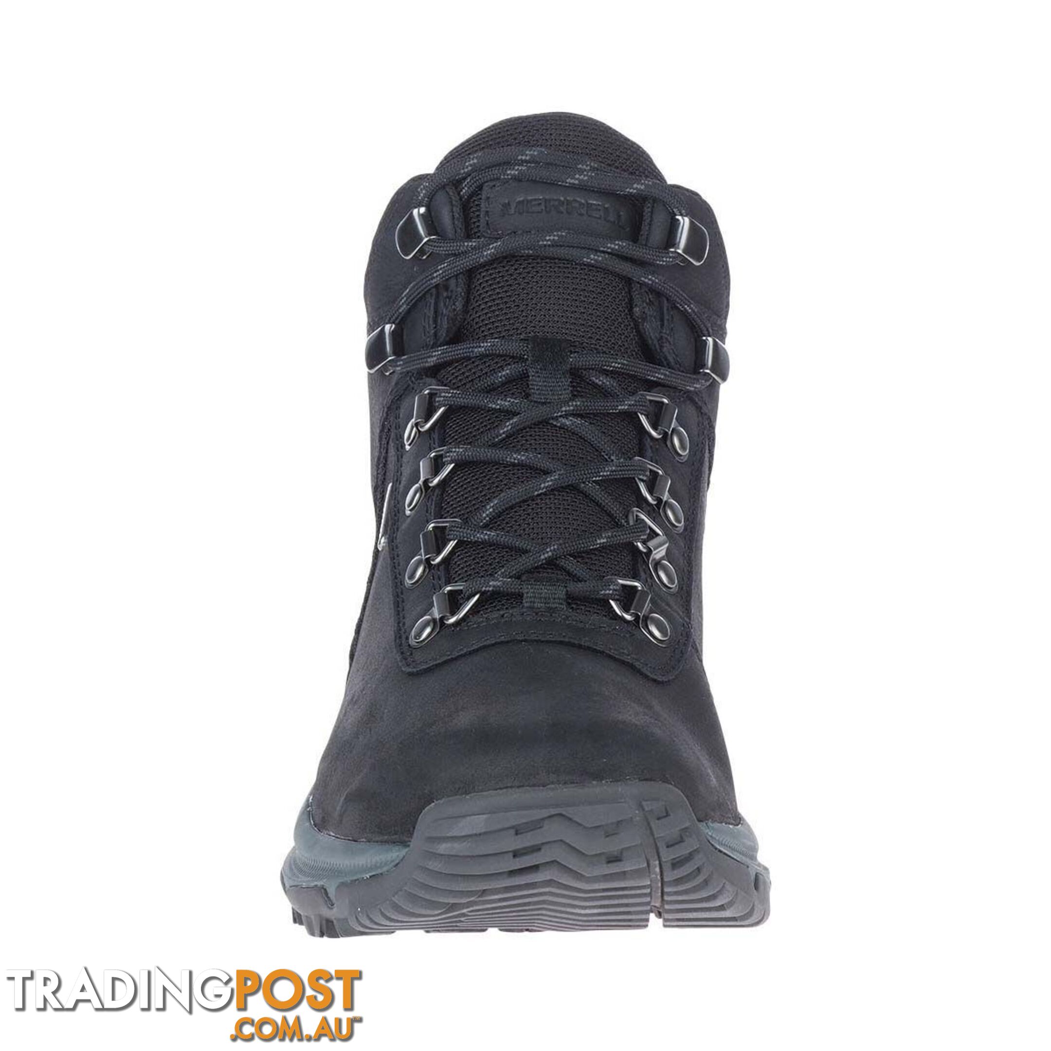 Merrell Menâs Erie Leather Mid Waterproof Hiking Shoes