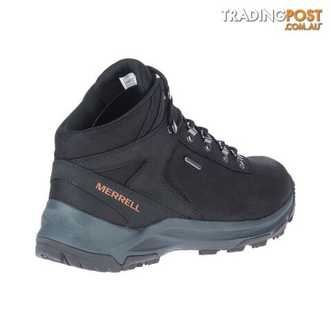 Merrell Menâs Erie Leather Mid Waterproof Hiking Shoes