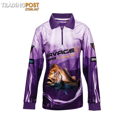 Savage Gear Youth Snapper Sublimated Polo