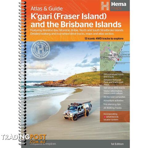 Hema K'gari (Fraser Island) Atlas & Guide â 1st Edition