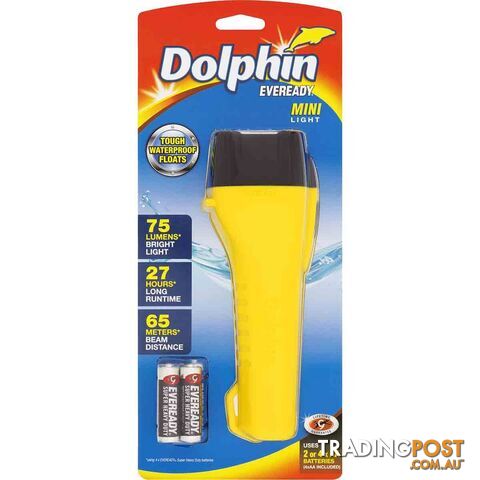 Eveready Dolphin Mini 4AA Torch